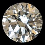 GIA Certified brilliant cut natural diamond of 0.81 ct.