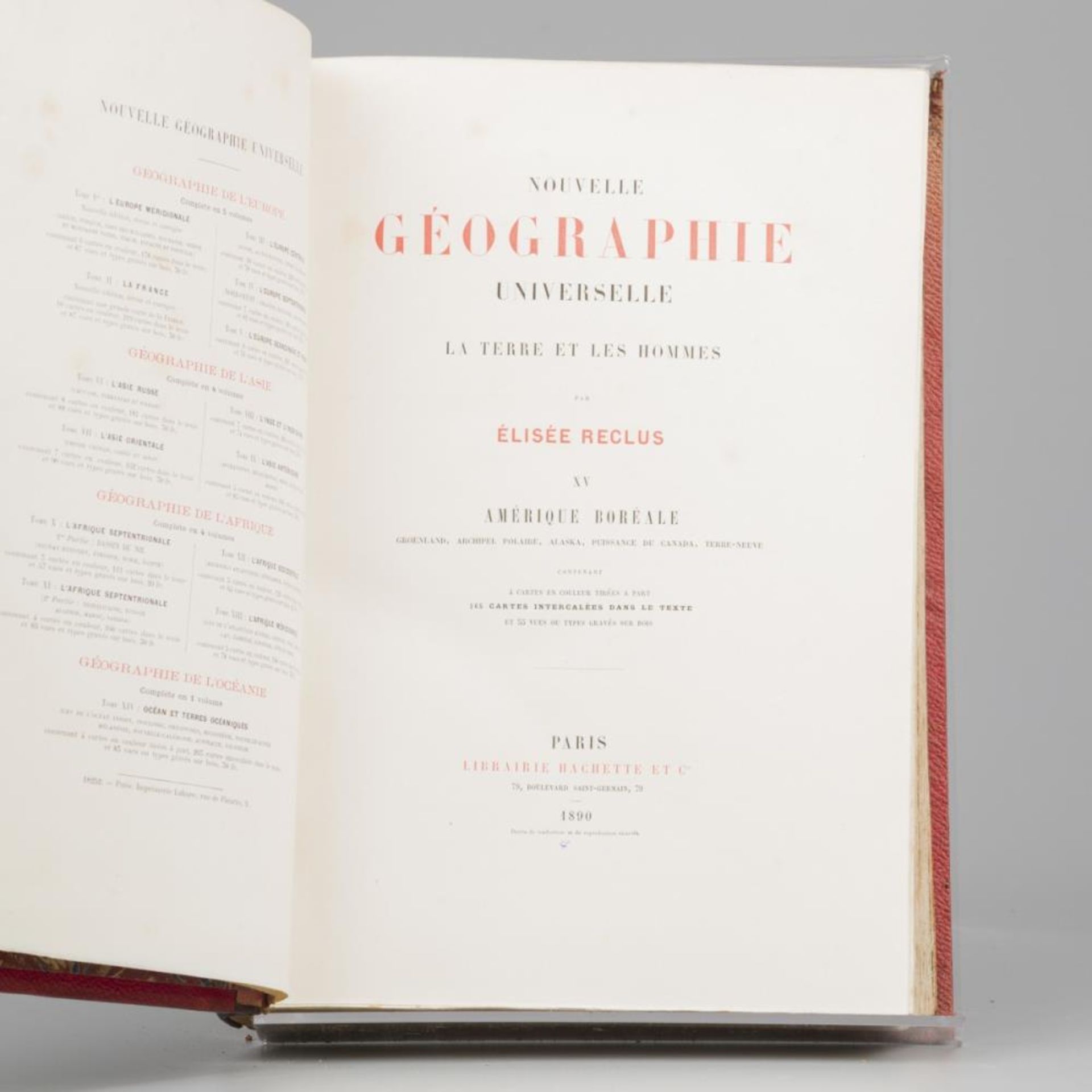 Jacques Élisée Reclus (1830 – 1905), Nouvelle Géographie Universelle, Paris 1876 and later. - Image 13 of 16