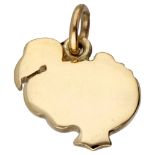 Pomellato 18K. yellow gold 'Dodo' charm pendant.