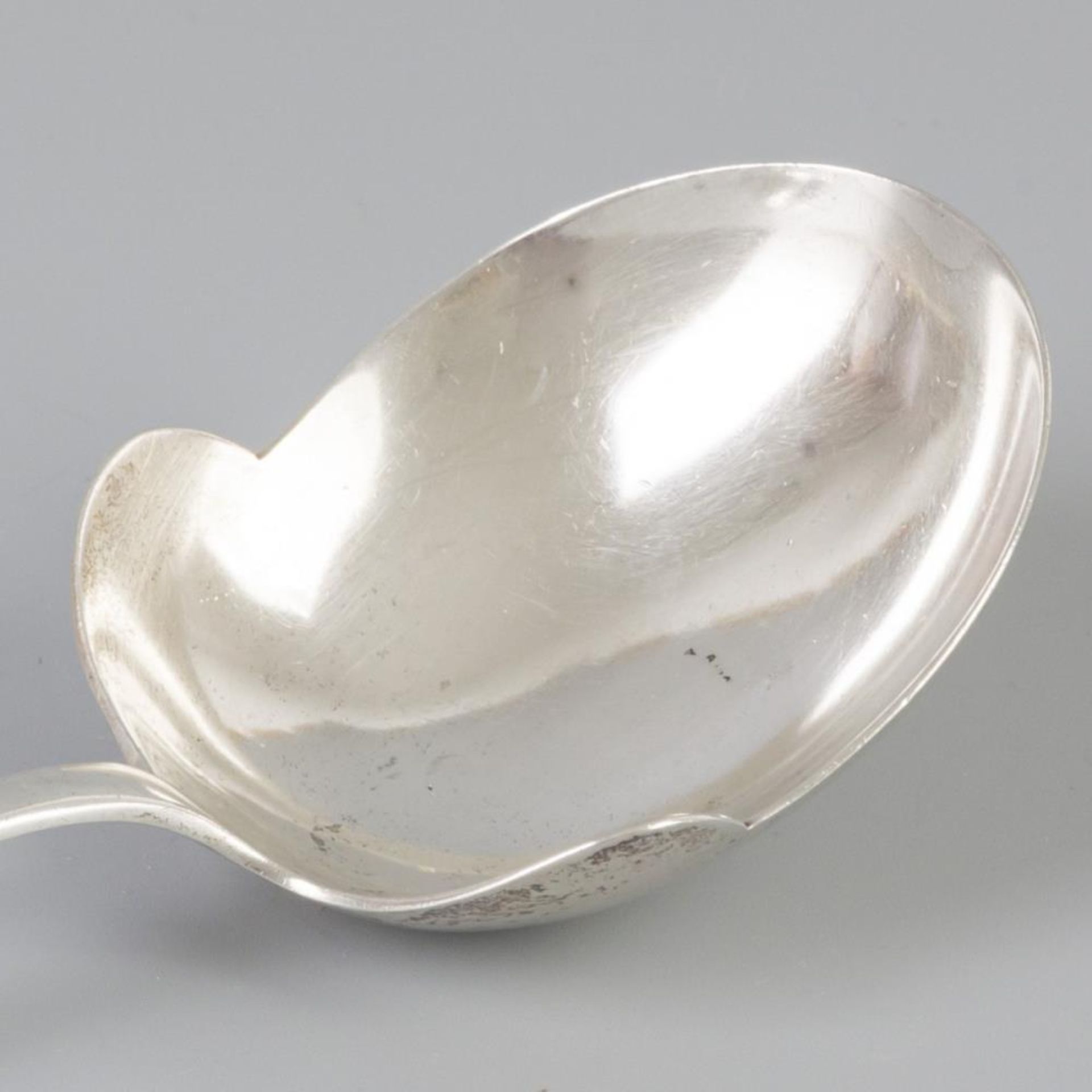 Potato spoon"Haags Lofje" silver. - Image 2 of 5