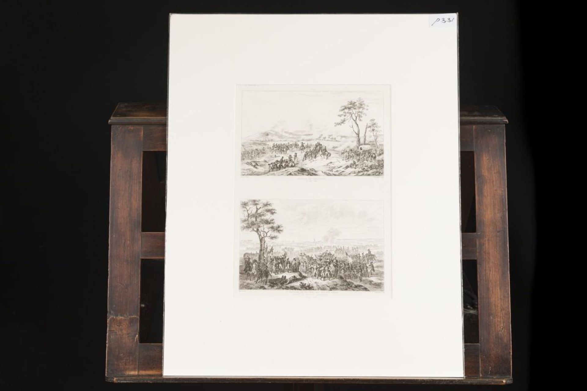 A lot comprising (6) prints depicting various scenes, 19e eeuw en later. - Image 4 of 12