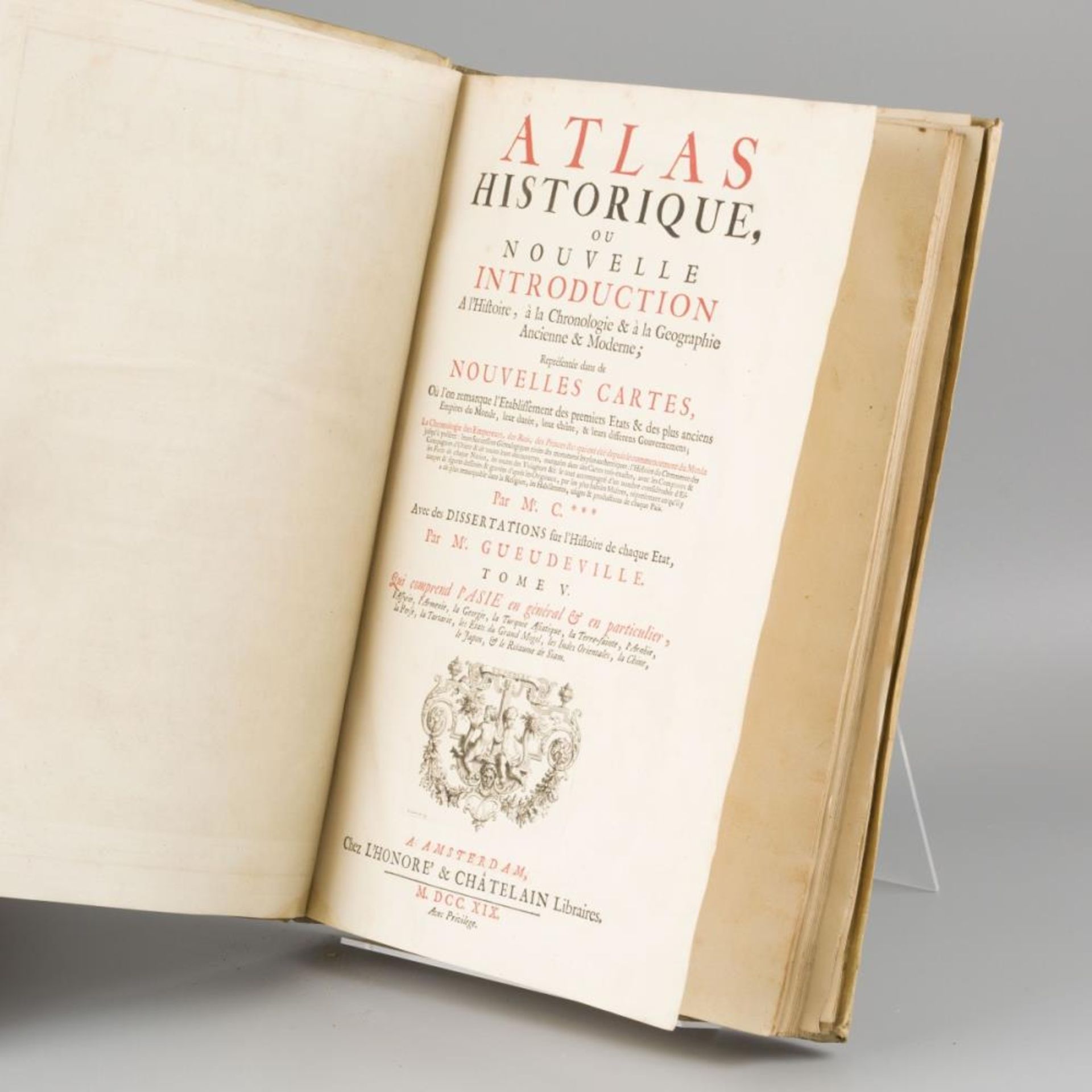 Henri Abraham Chatelain (1684 - 1743), Atlas Historique ou Nouvell Introduction, France, 1st quarter - Image 44 of 46