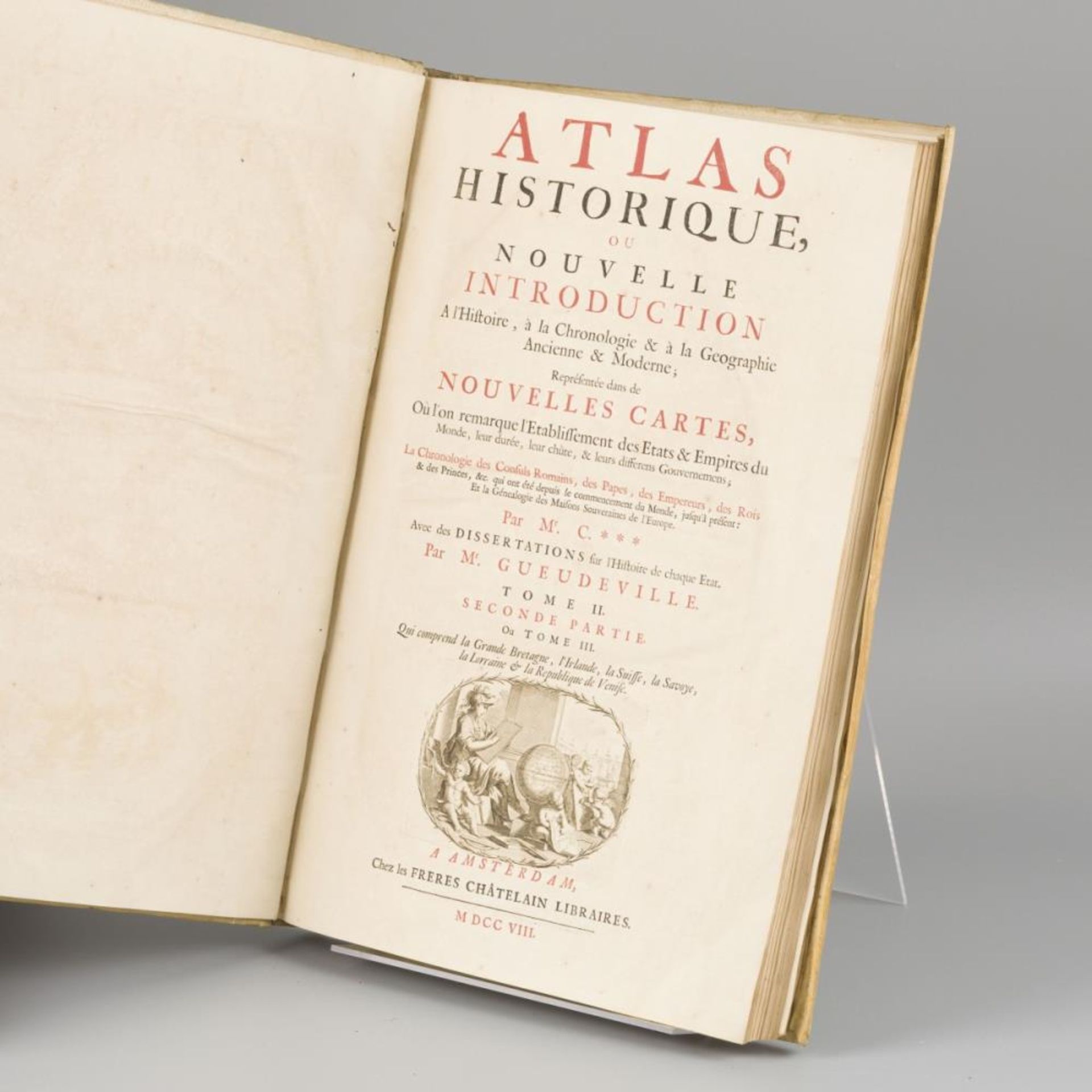 Henri Abraham Chatelain (1684 - 1743), Atlas Historique ou Nouvell Introduction, France, 1st quarter - Image 42 of 46