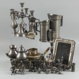 Large lot miscellaneous objects including silver-plated.