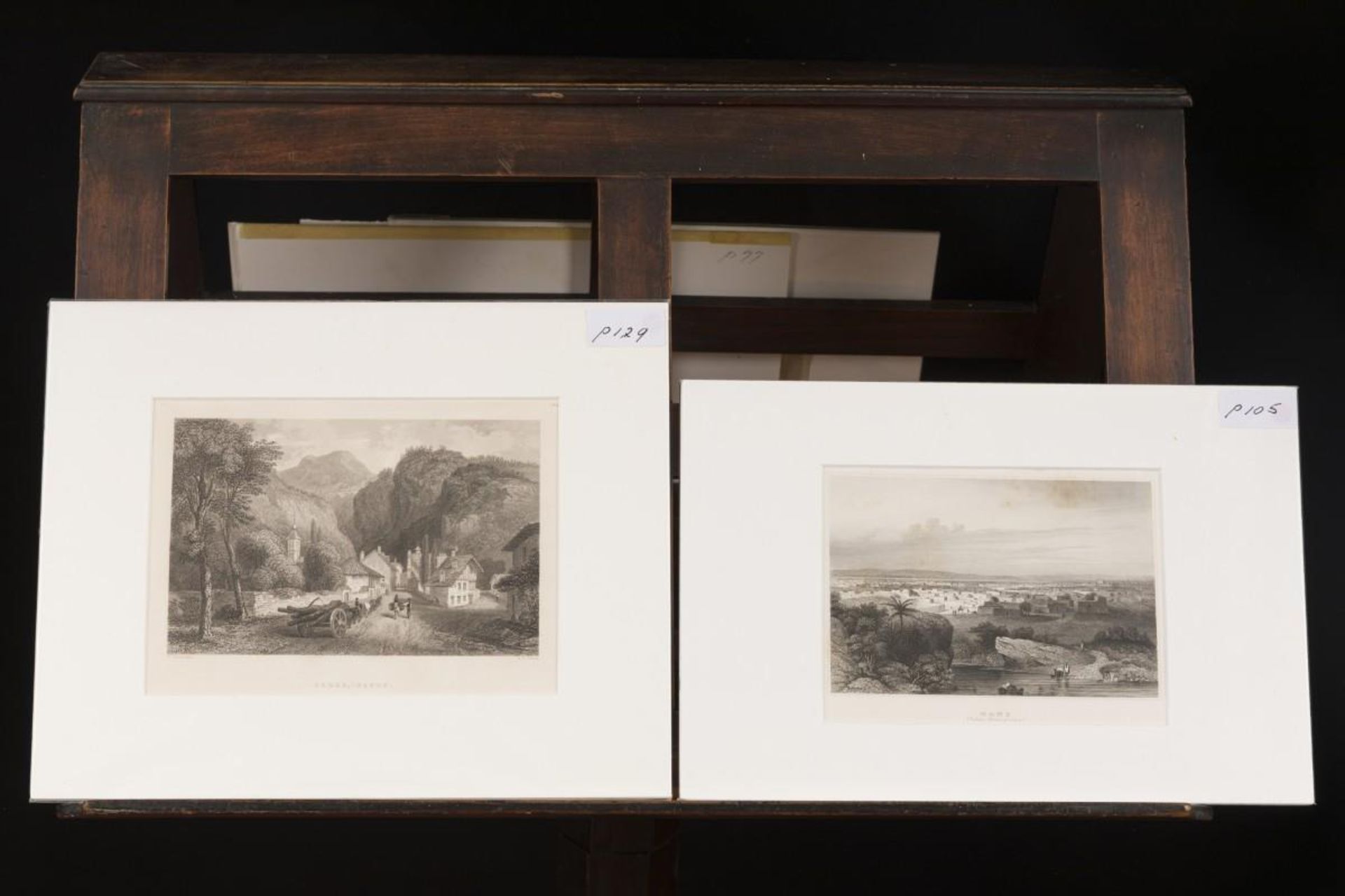 A lot comprising (8) various topographical prints, 19th and 18th century. - Image 7 of 10