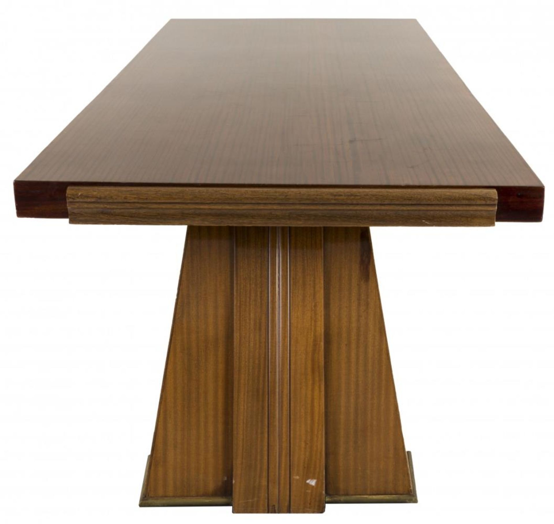 An Art Deco dining table, France, 20th century. - Image 2 of 5