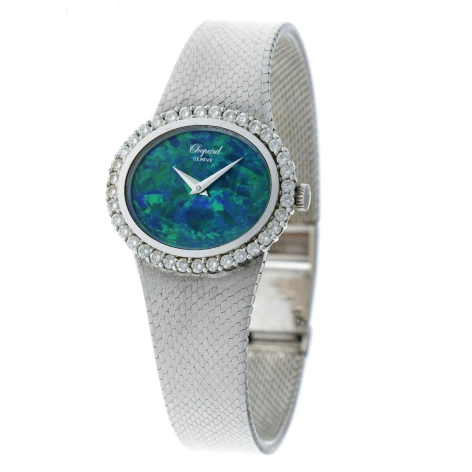Chopard 5036 1 - Opal dial Diamonds - Ladies watch - approx. 1975. - Image 4 of 12