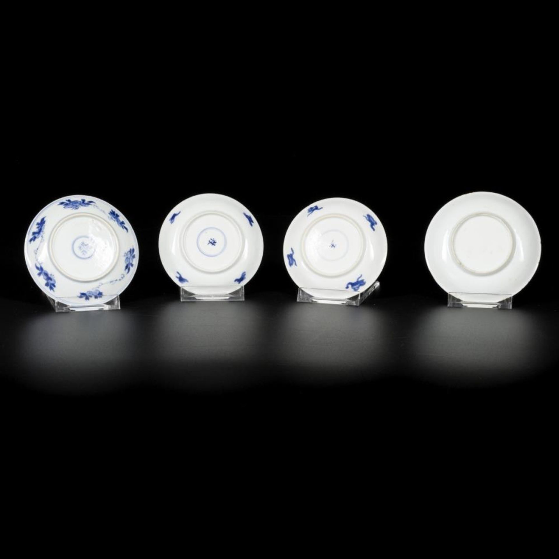 A lot comprising (4) porcelain plates, three with Long Eliza decoration, one with buffalo, China, Ka - Image 12 of 12