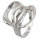 935 Silver modernist ring by K.E. Palmberg for Alton.