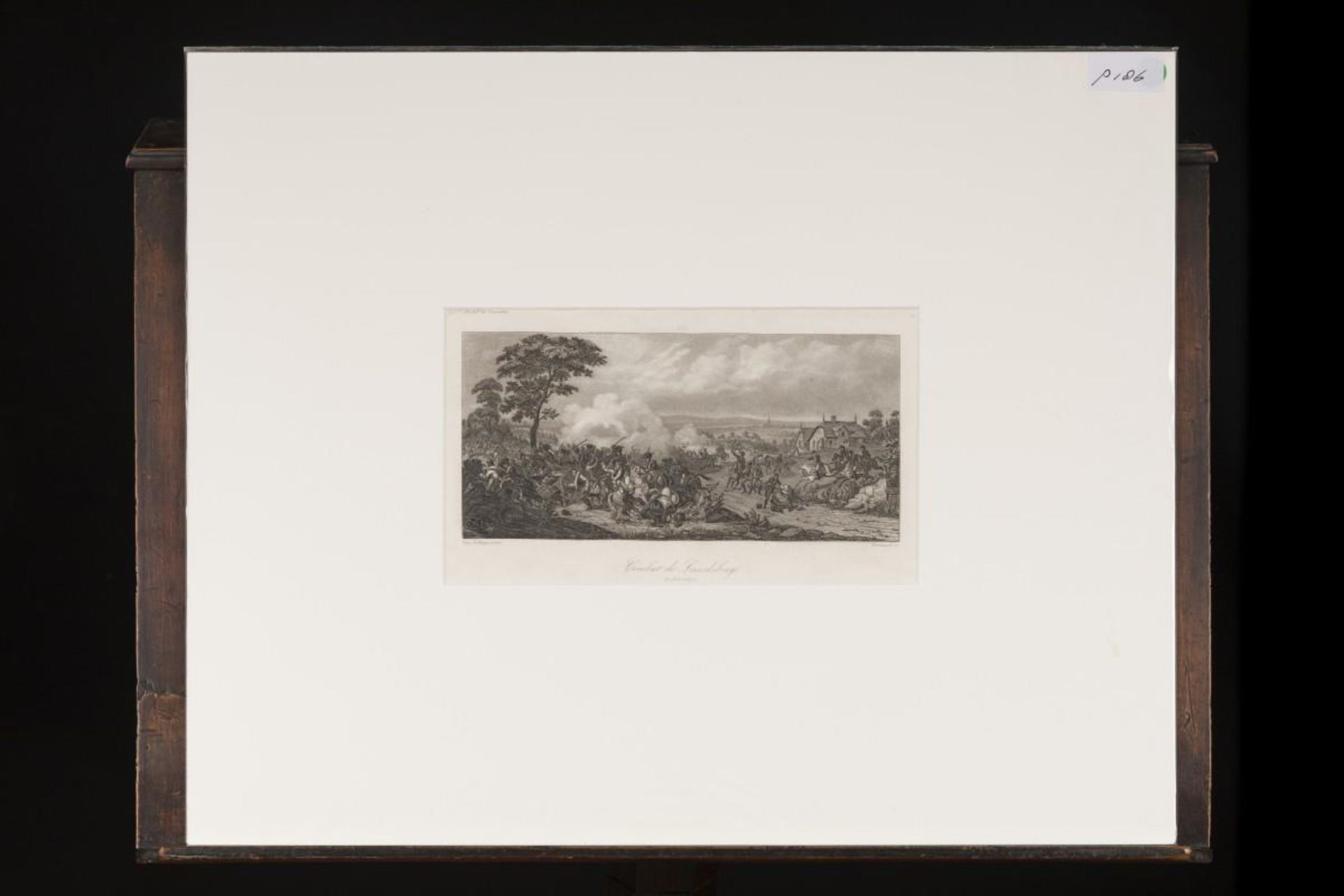 A lot comprising (6) various lithographies, amongst which the Battle at Lansberg and Perugia, 19e ee - Image 12 of 12