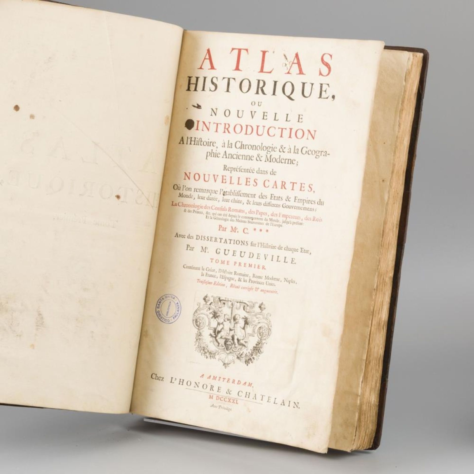 Henri Abraham Chatelain (1684 - 1743), Atlas Historique ou Nouvell Introduction, France, 1st quarter - Image 36 of 46
