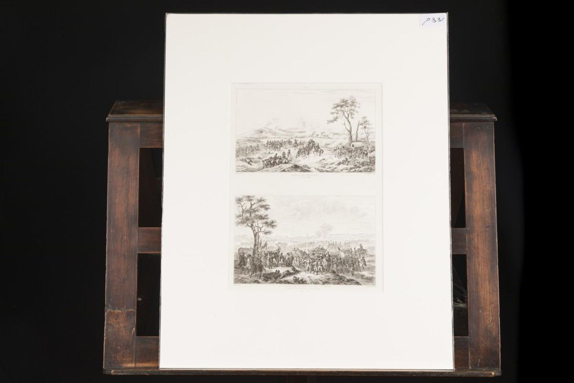 A lot comprising (6) prints depicting various scenes, 19e eeuw en later. - Image 3 of 12