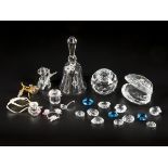 (8) piece lot Swarovski miniatures.