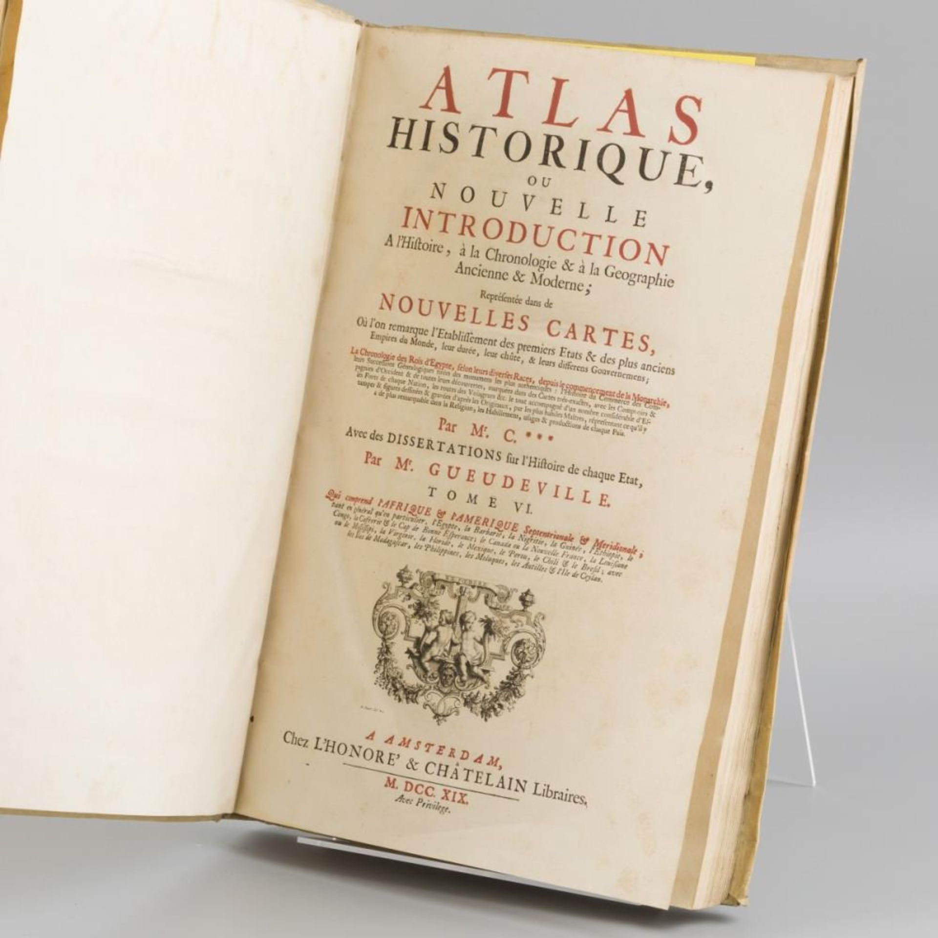Henri Abraham Chatelain (1684 - 1743), Atlas Historique ou Nouvell Introduction, France, 1st quarter - Image 13 of 46