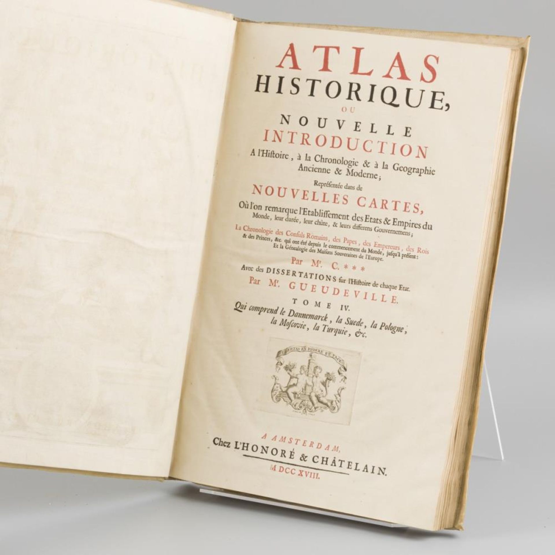 Henri Abraham Chatelain (1684 - 1743), Atlas Historique ou Nouvell Introduction, France, 1st quarter - Image 30 of 46