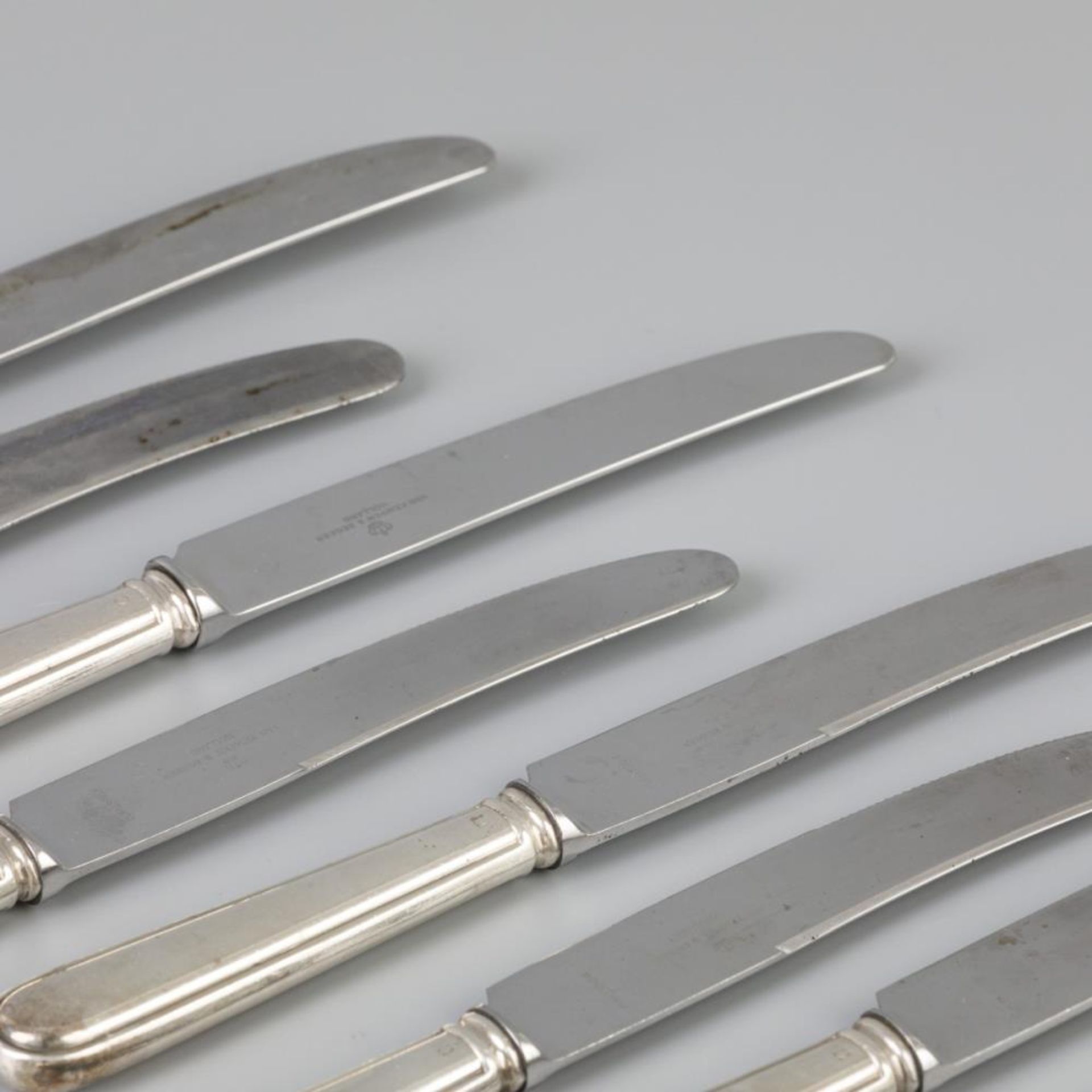 8 piece set of knives silver. - Image 2 of 5
