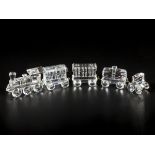 (5) part lot Swarovski miniatures.