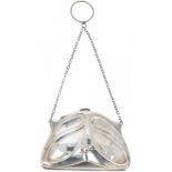 Ball purse silver.