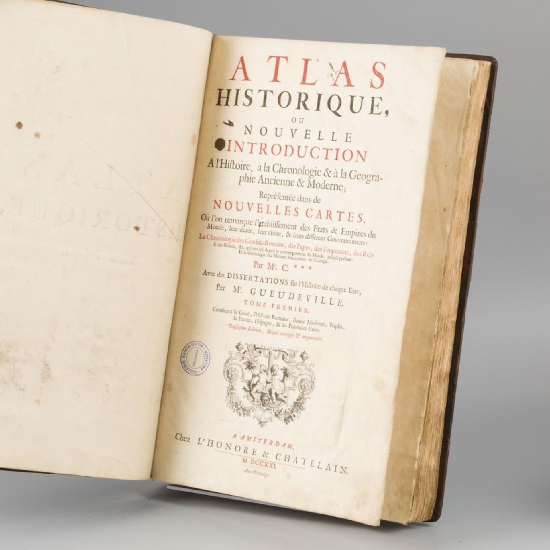 Henri Abraham Chatelain (1684 - 1743), Atlas Historique ou Nouvell Introduction, France, 1st quarter - Image 35 of 46