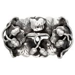 830 Silver vintage brooch with acorns by Danish designer Salamander Kunstsmykker.