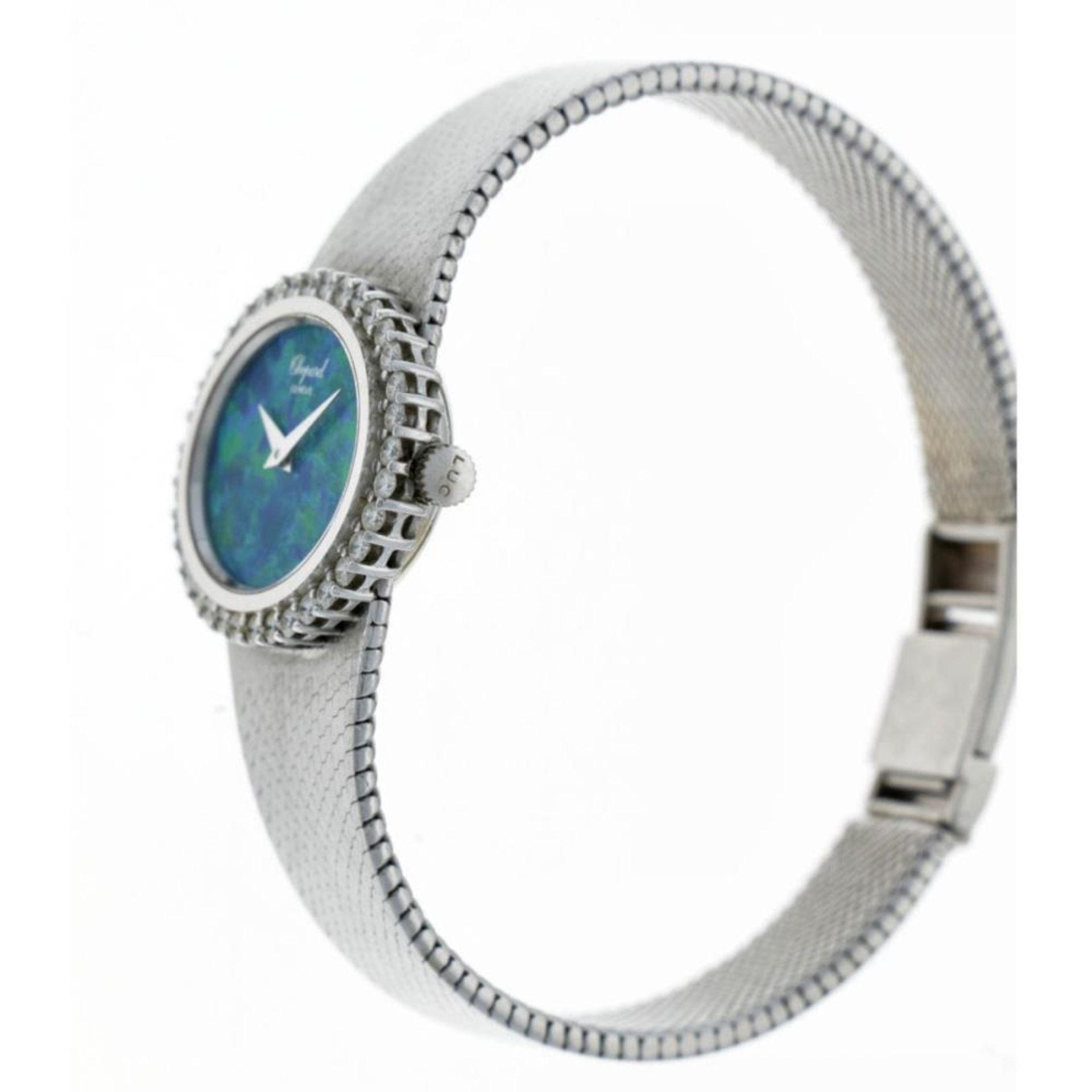 Chopard 5036 1 - Opal dial Diamonds - Ladies watch - approx. 1975. - Image 10 of 12