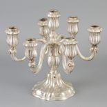 Table candelabra silver.