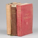 Three travel guides by Baedeker for various regions: Sud Ouest de la France, Midi de la France, Suis