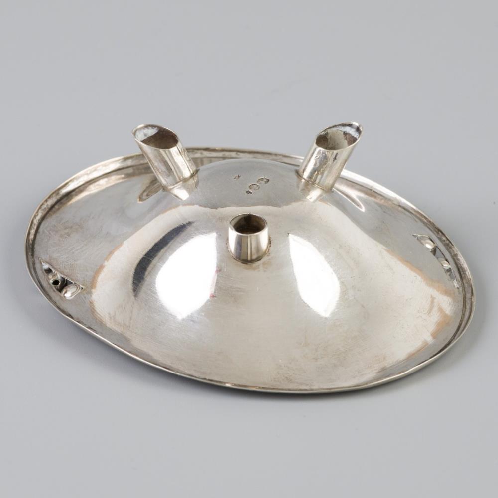 Bonbon dish silver. - Image 3 of 5