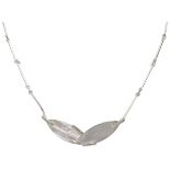 Sterling silver necklace by Zoltan Popovits for Lapponia.