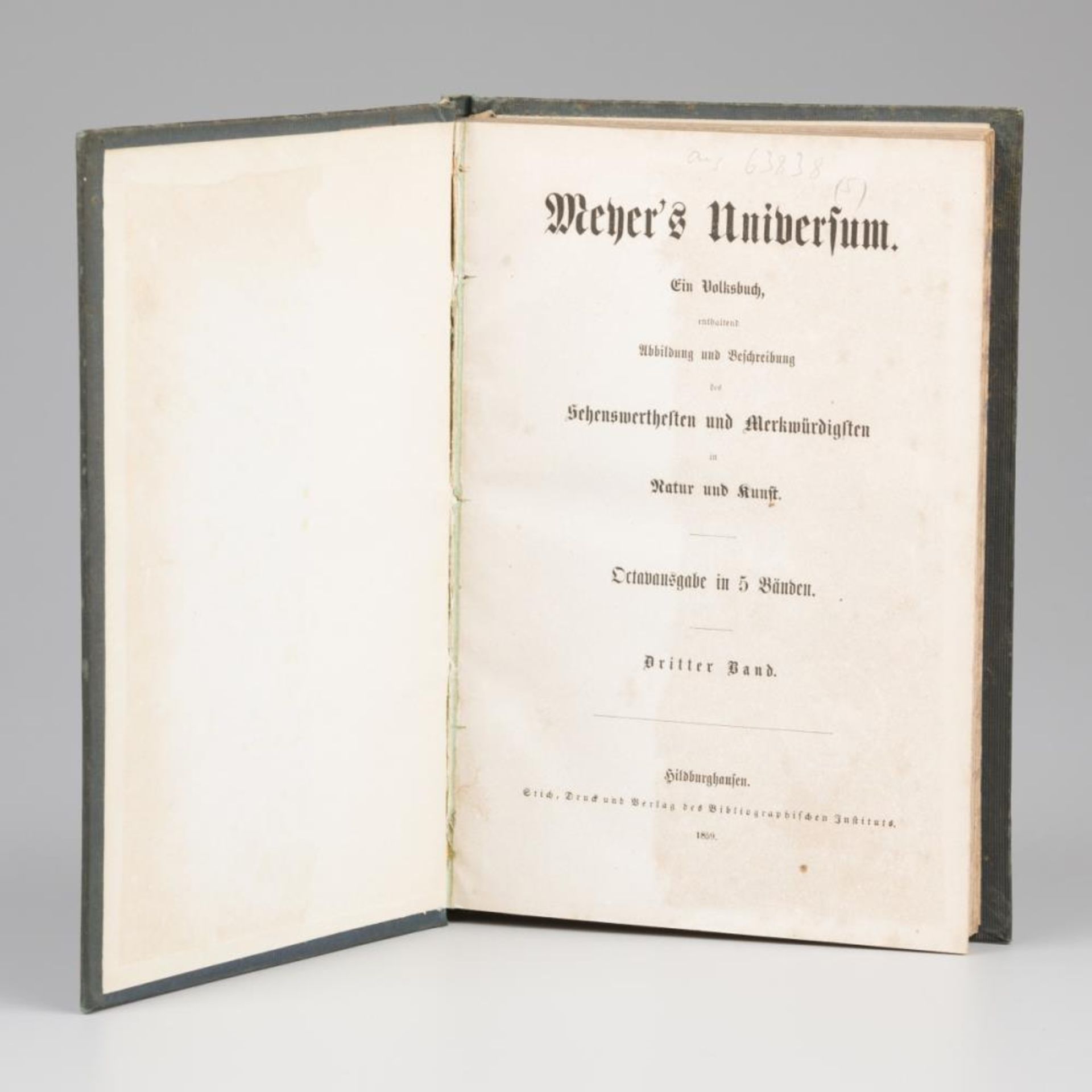 Herrmann Julius Meyer (1826 – 1909), Meyers Universum, Vol. 11-5, New-York, mid. 19th century. - Image 13 of 24