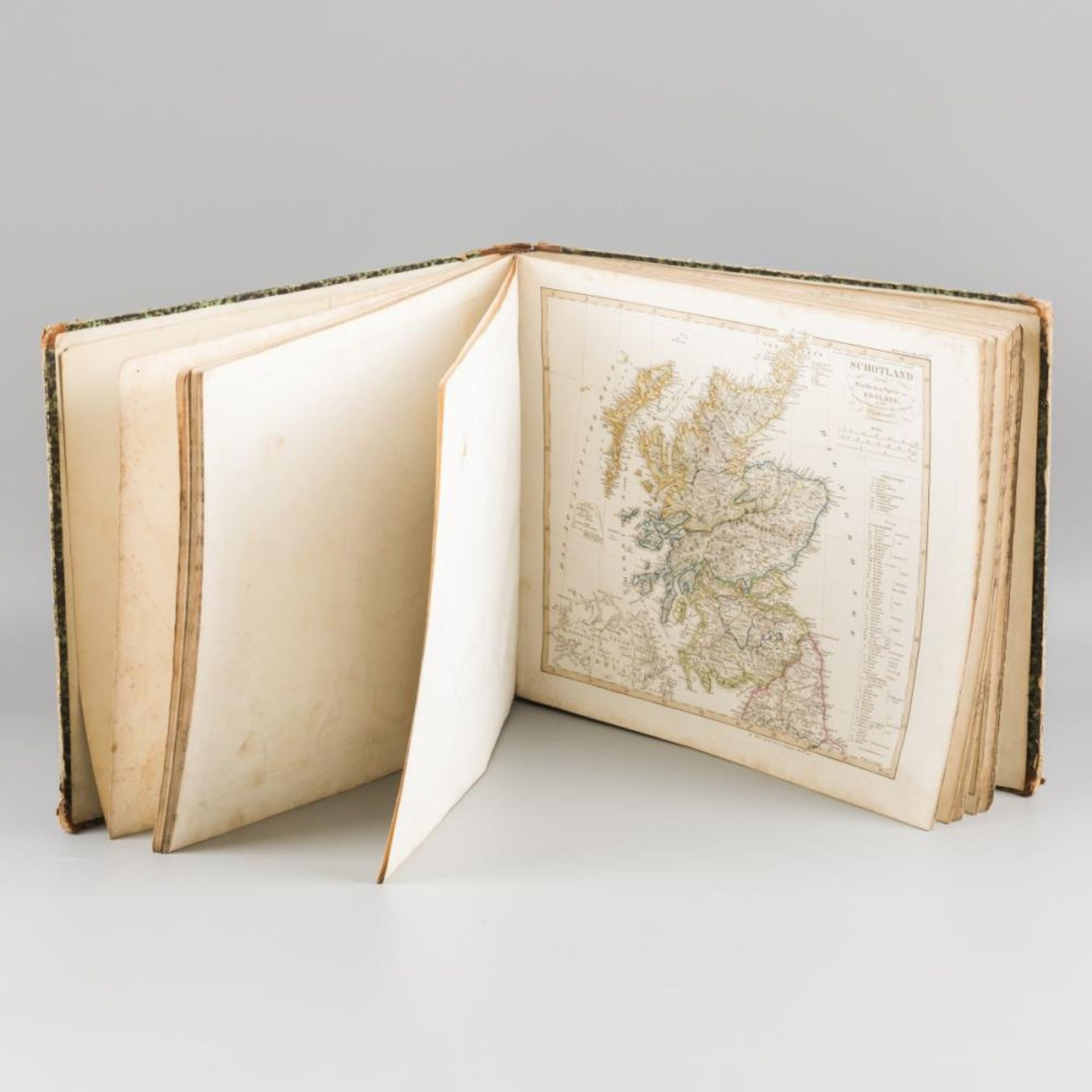 Stielers Hand-atlas (after Adolf Stieler, 1775–1836), "Hand-Atlas über alle Theile der Erde und über - Image 5 of 6
