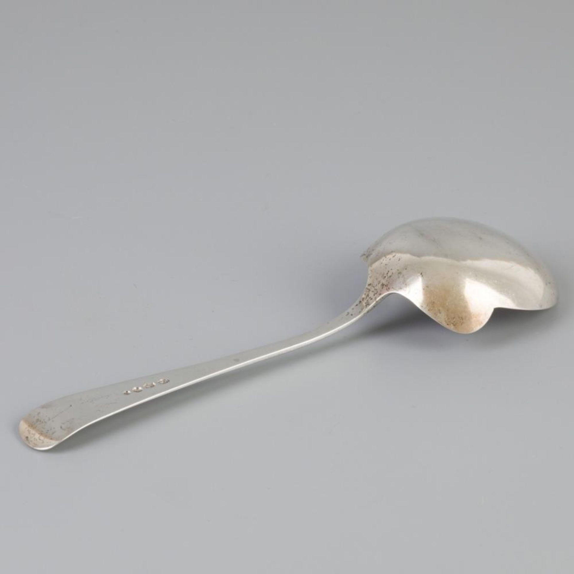 Potato spoon"Haags Lofje" silver. - Image 3 of 5