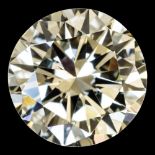 GIA certified brilliant cut natural diamond of 0.95 ct.