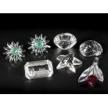 (7) part lot Swarovski miniatures.