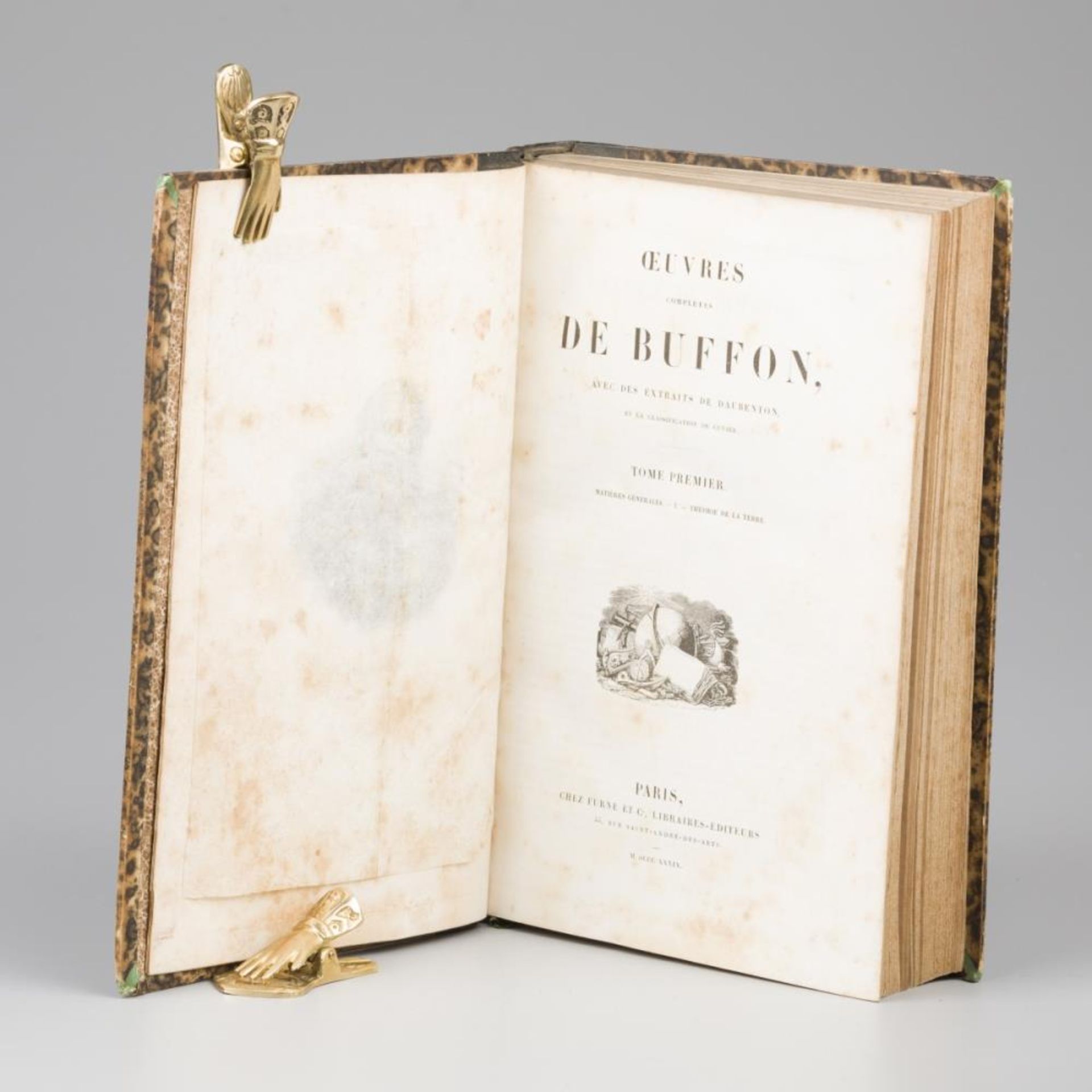 Georges-Louis Leclerc, Comte de BUFFON (1707-1788), Oeuvres complètes de Buffon, Furne & Cie., Paris - Bild 6 aus 6