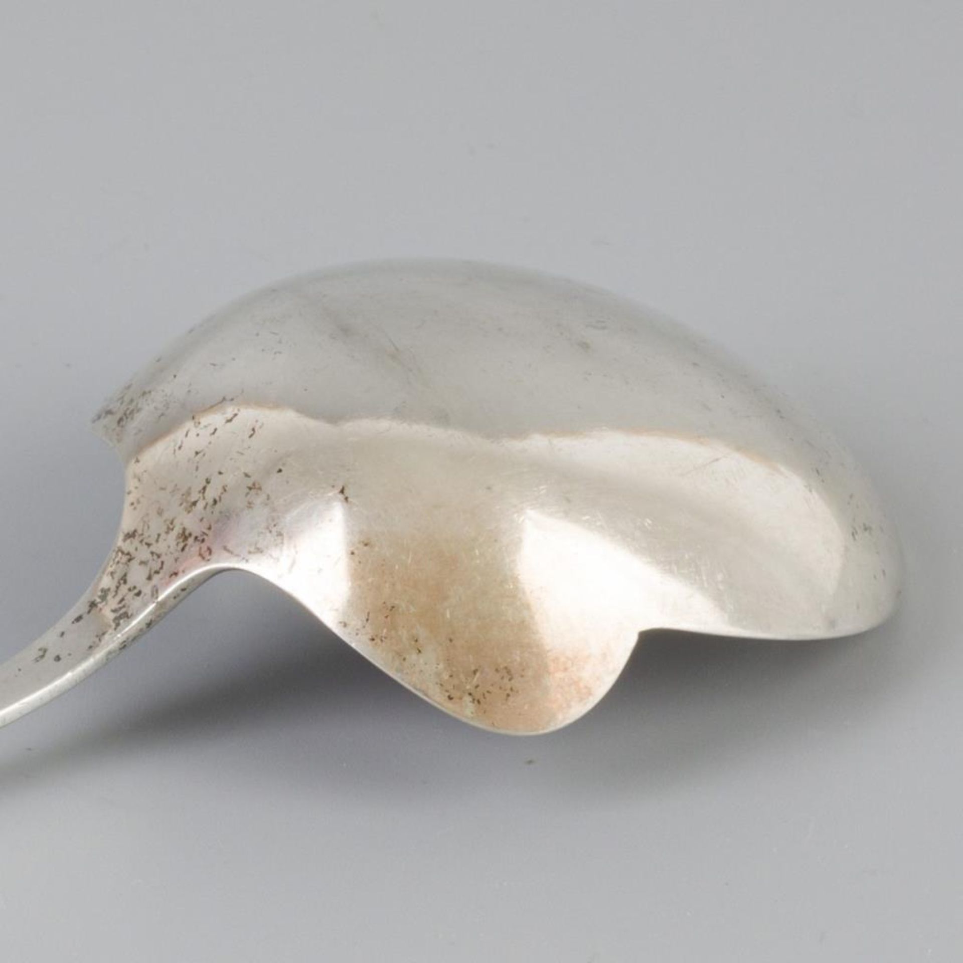Potato spoon"Haags Lofje" silver. - Image 4 of 5