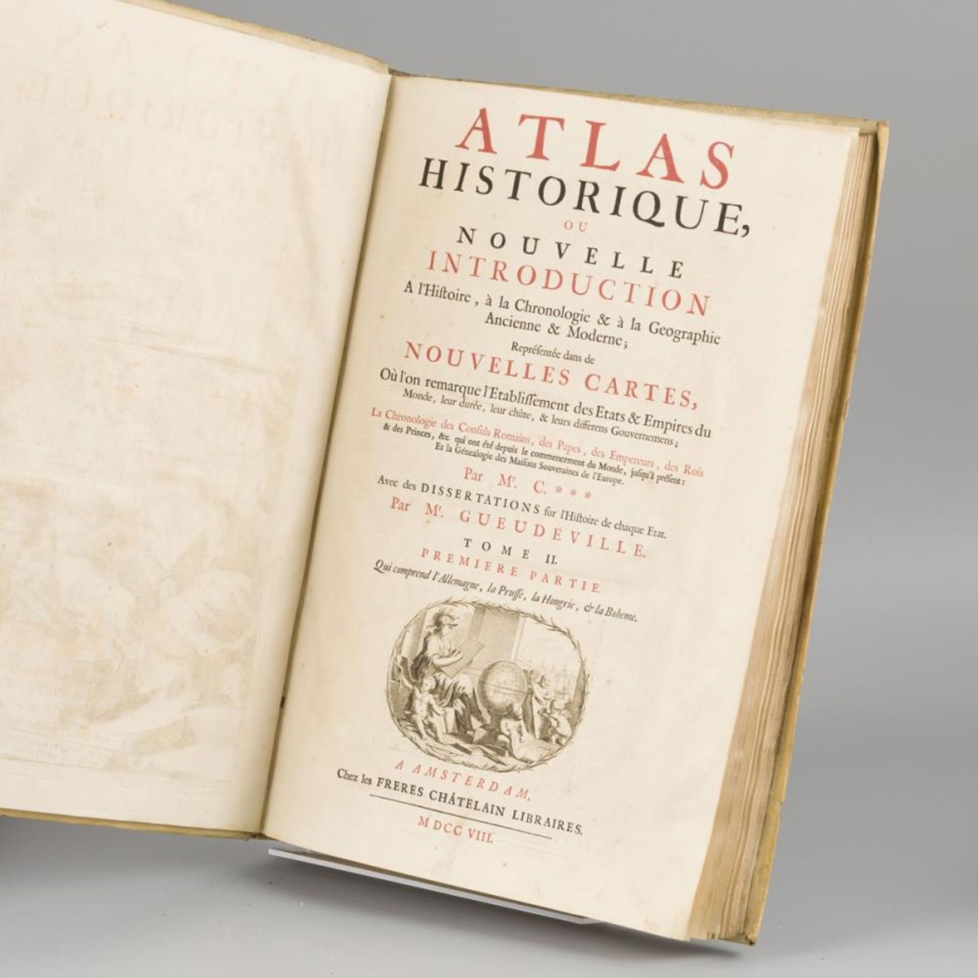 Henri Abraham Chatelain (1684 - 1743), Atlas Historique ou Nouvell Introduction, France, 1st quarter - Image 37 of 46