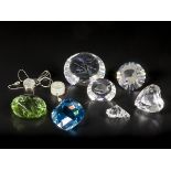 (7) piece lot Swarovski miniatures.