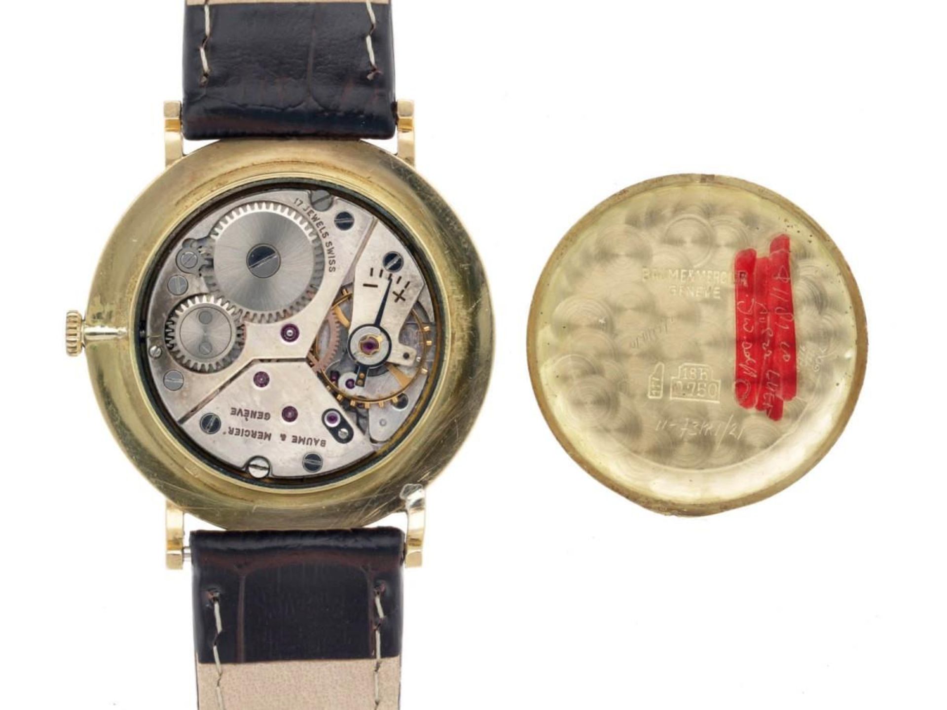 Baume & Mercier vintage 3568 - Men's watch - approx. 1950. - Image 12 of 12