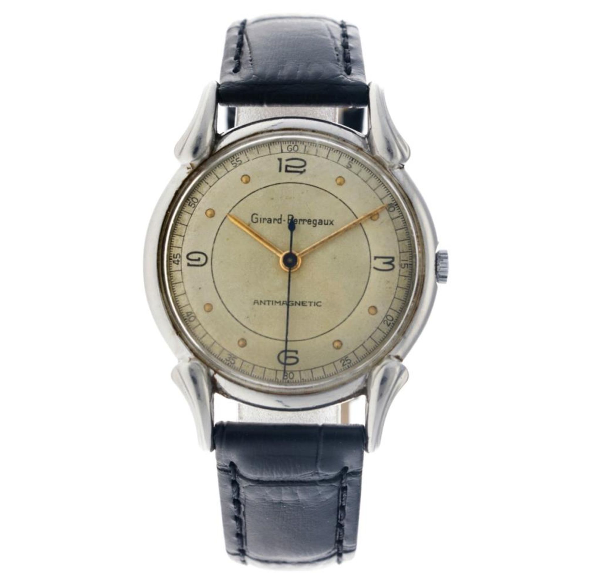 Girard-Perregaux Dogleg 494779 - Men's watch - approx. 1950.