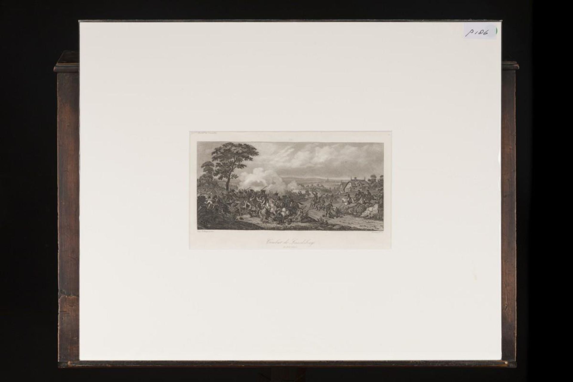 A lot comprising (6) various lithographies, amongst which the Battle at Lansberg and Perugia, 19e ee - Image 11 of 12