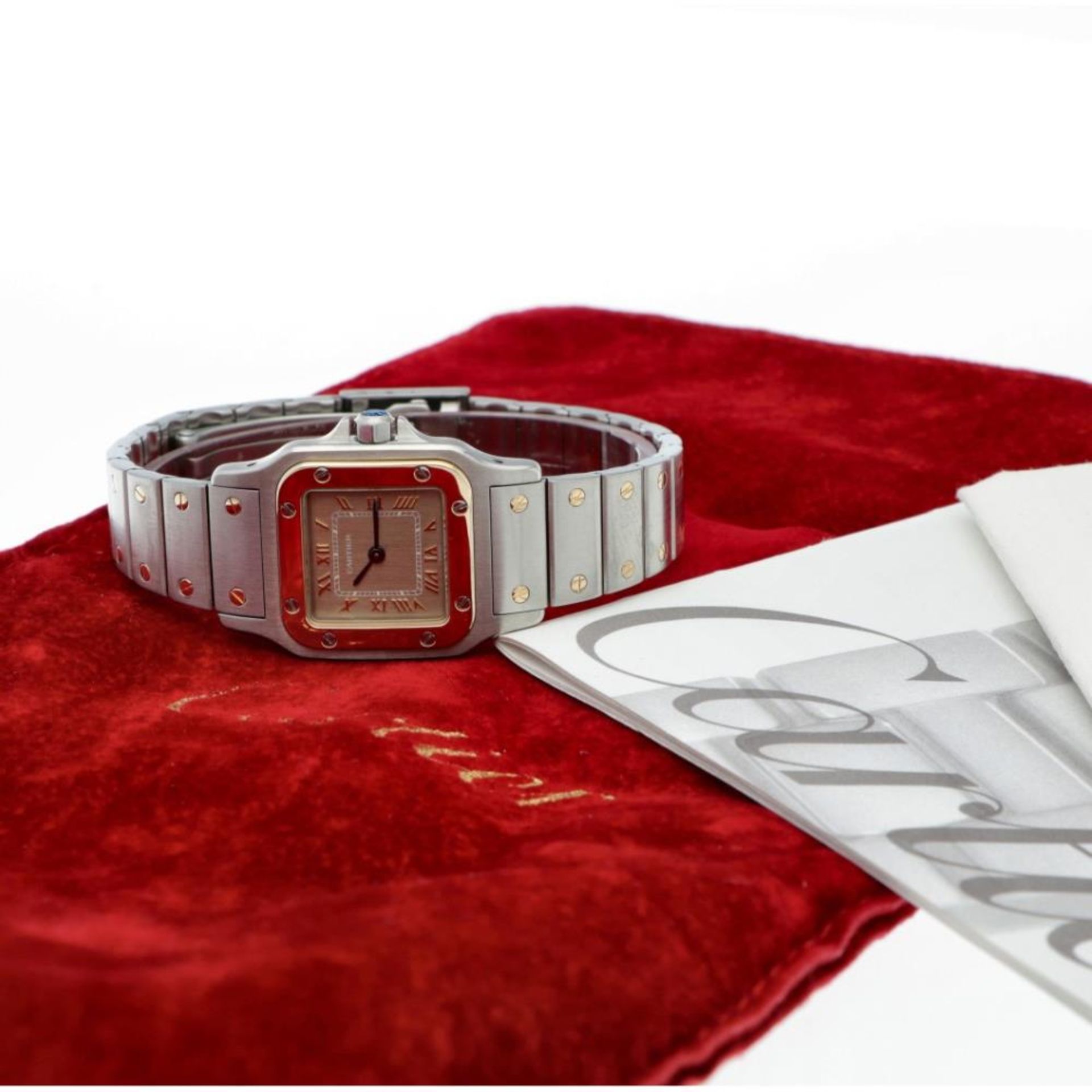 Cartier Santos Galbée 1567 - Ladies watch - approx. 2000. - Image 11 of 12