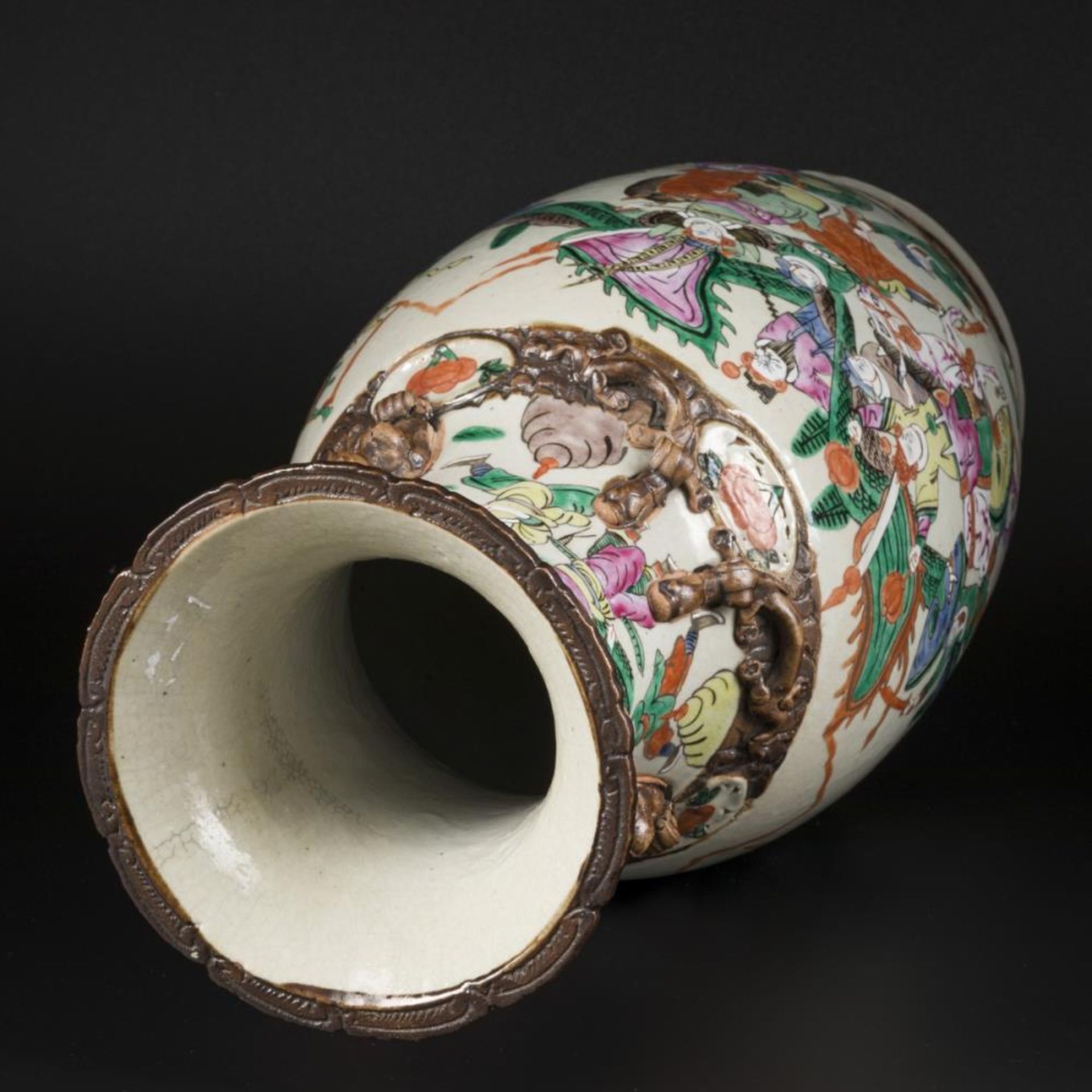 A Nanking baluster vase, China, 20th century. - Image 14 of 14