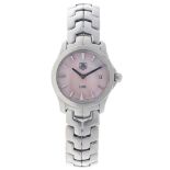 TAG Heuer Link WJF1412 - Pink Mother of Pearl - Ladies watch - approx. 2013.