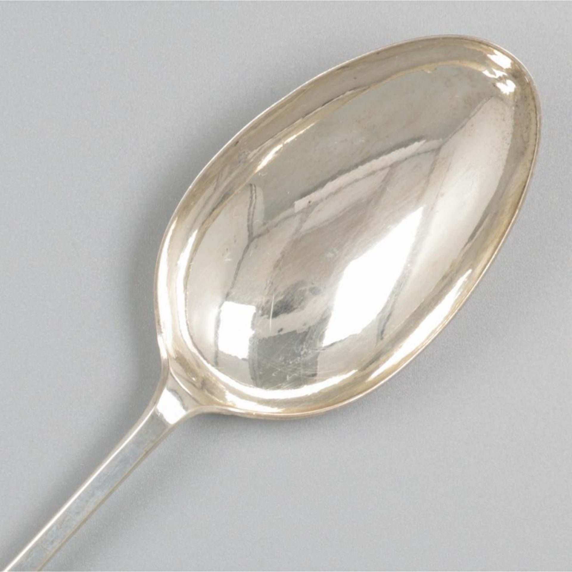 Spoon (Netherlands 18th century) silver. - Image 3 of 6