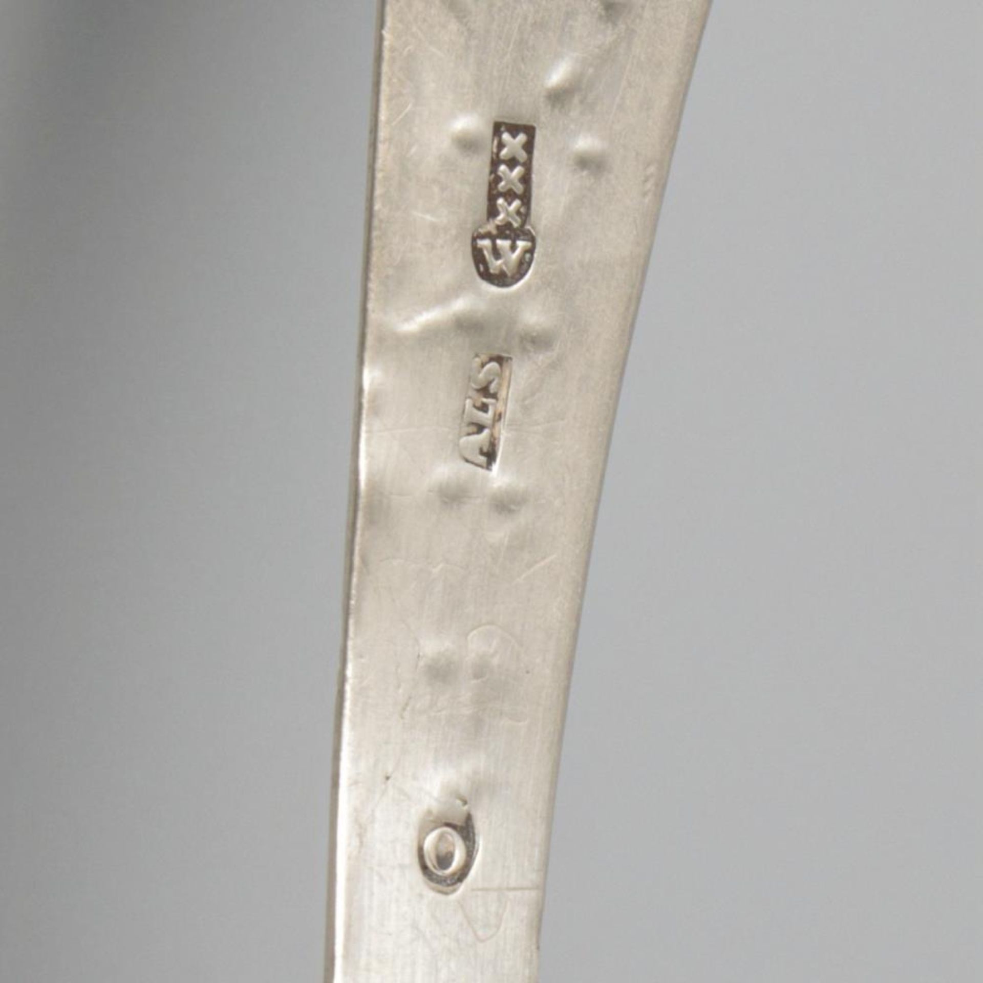 Sifter spoon (Amsterdam, Anthony L. Sanders 1805-1811) silver. - Bild 5 aus 5