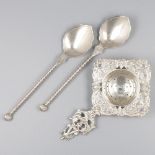 3-piece lot of miscellaneous silver.