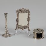 3-piece lot of miniatures silver.