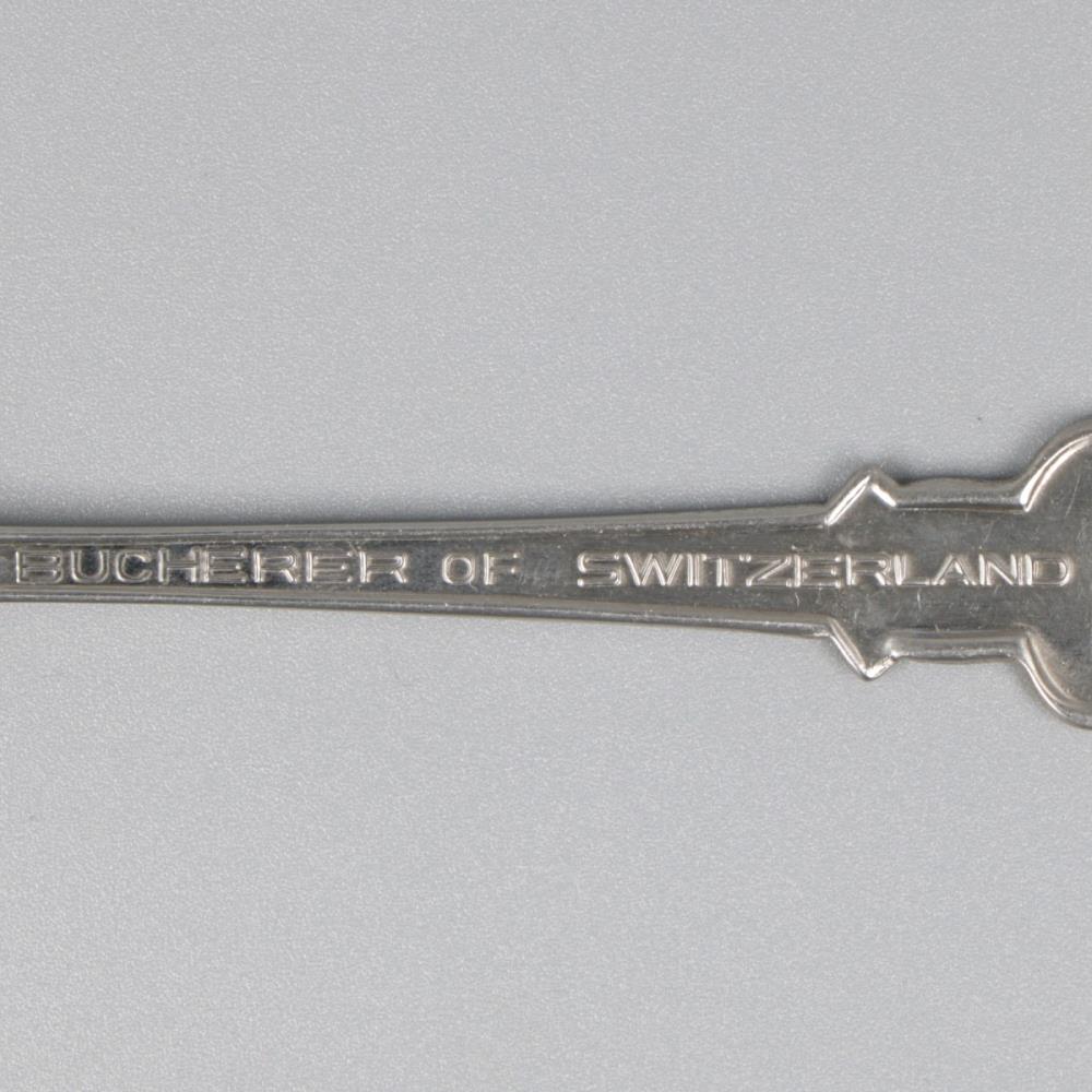 10-piece set of teaspoons ''Rolex - Bucherer'' steel. - Image 5 of 6