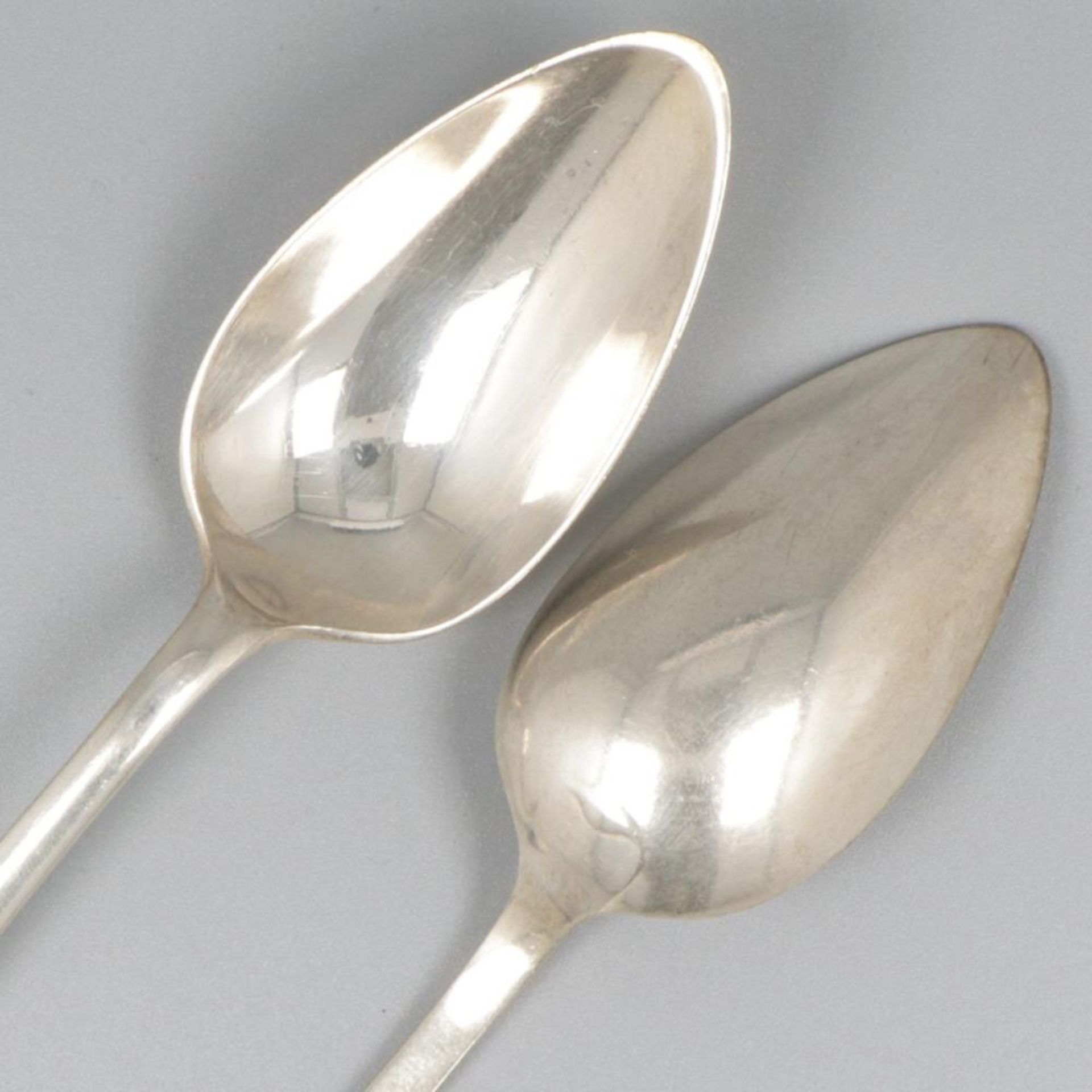 6-piece set of spoons "Haags Lofje" silver. - Bild 3 aus 5